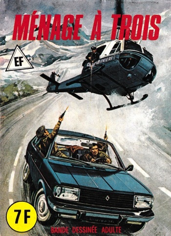 ElviFrance HORS-SERIE NOIRE N°21 - Ménage à trois cover