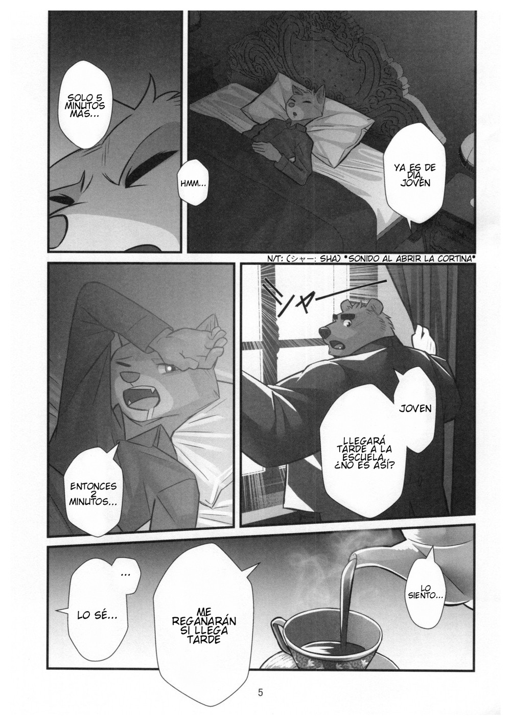 Kuma Shitsuji Alfred page 4 full