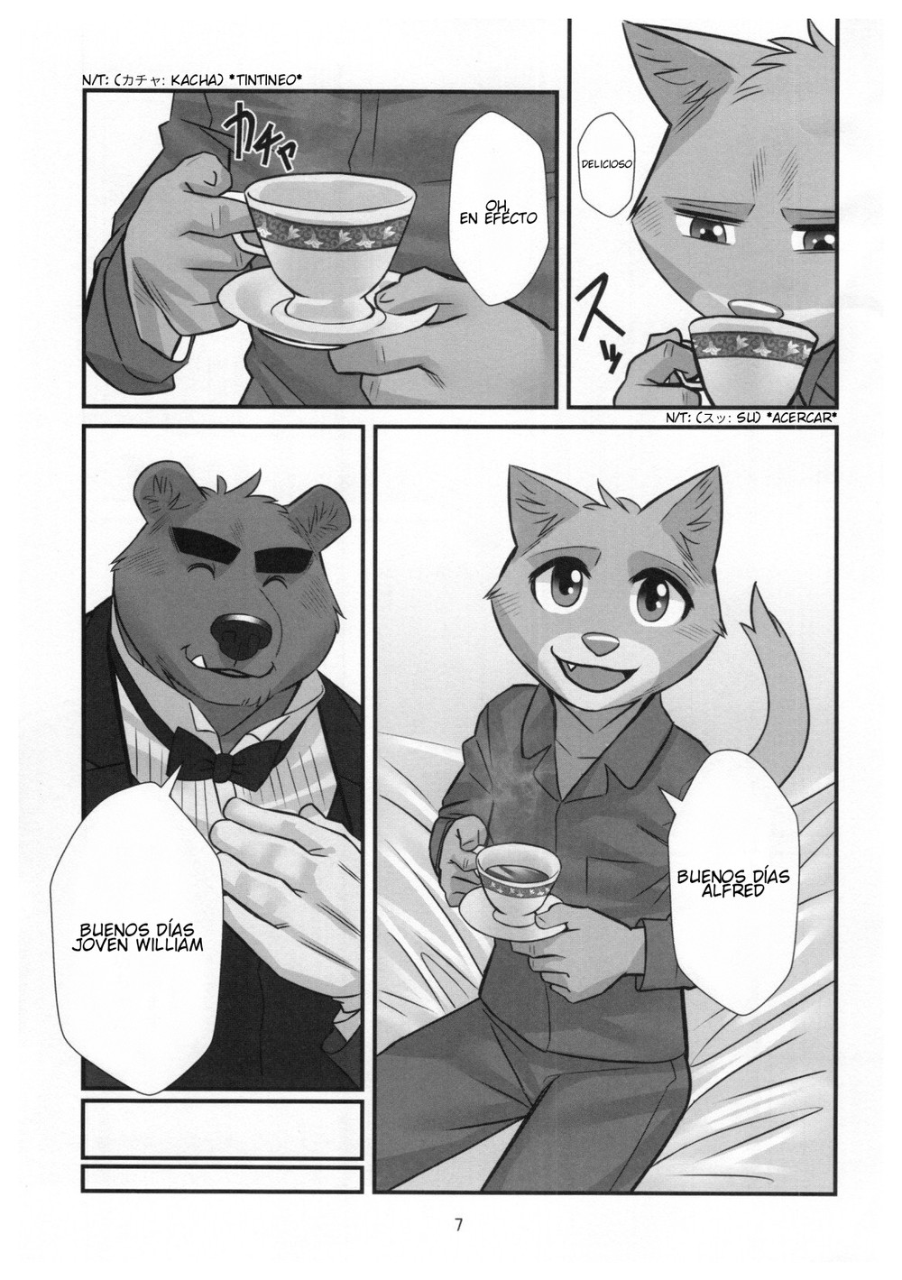 Kuma Shitsuji Alfred page 6 full