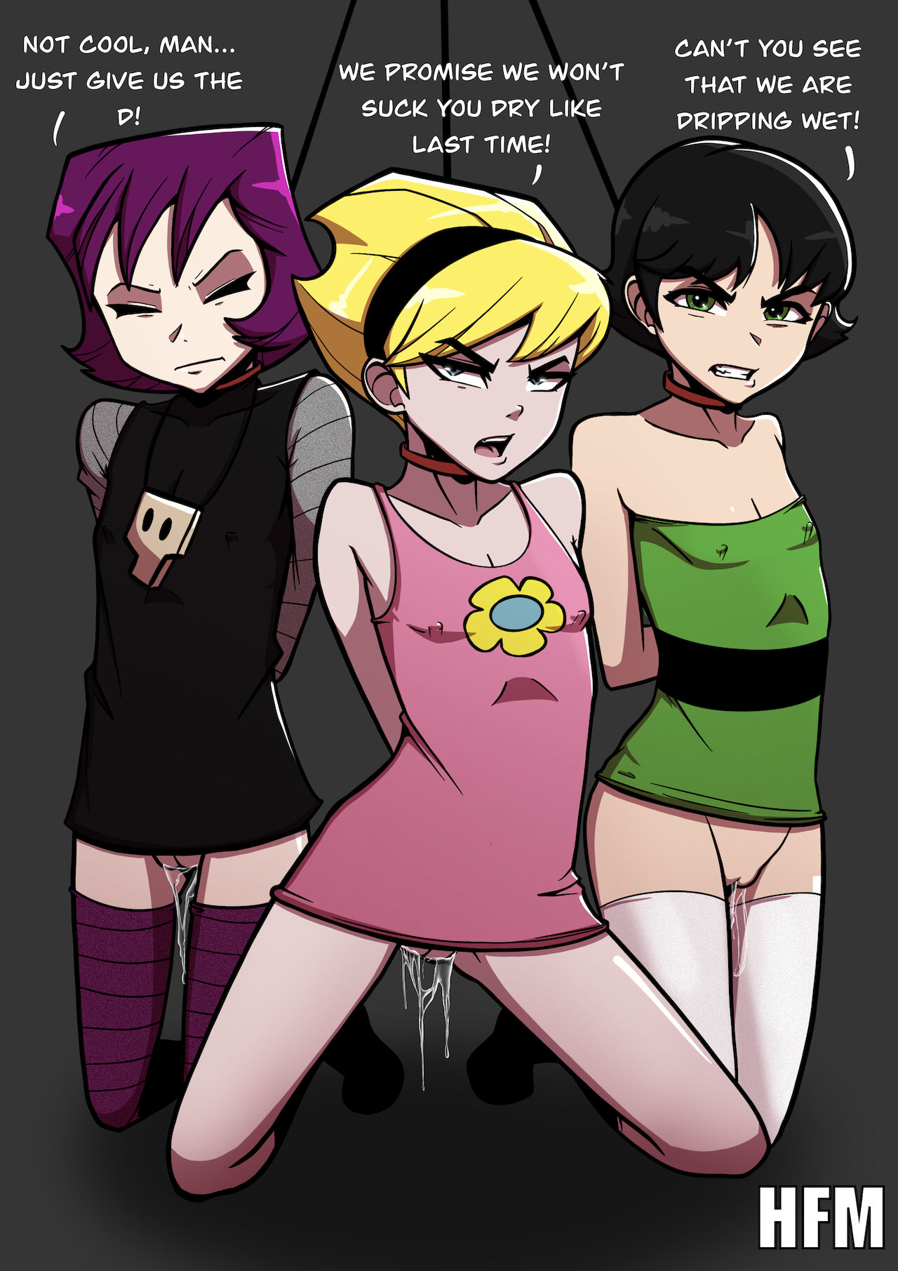 Gaz, Mandy and Buttercup page 1 full