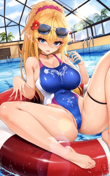 競泳水着琉璃 cover