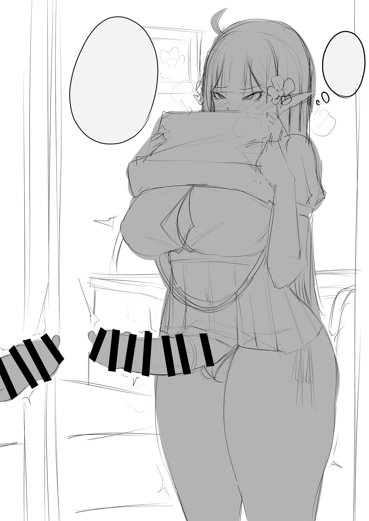 Futanari Elf Goes to School page 5 full