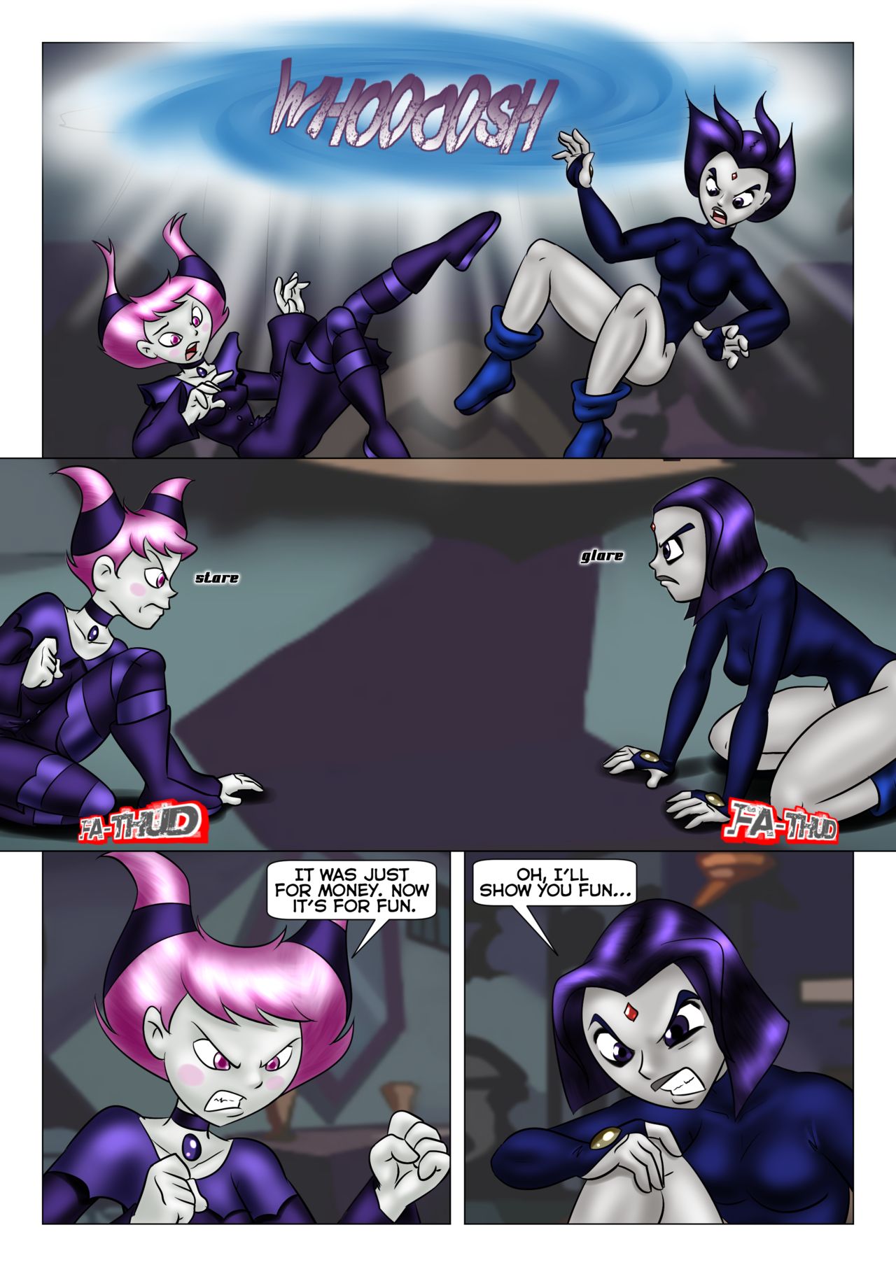 Teen Titans Lover's Quarrel 1 page 2 full