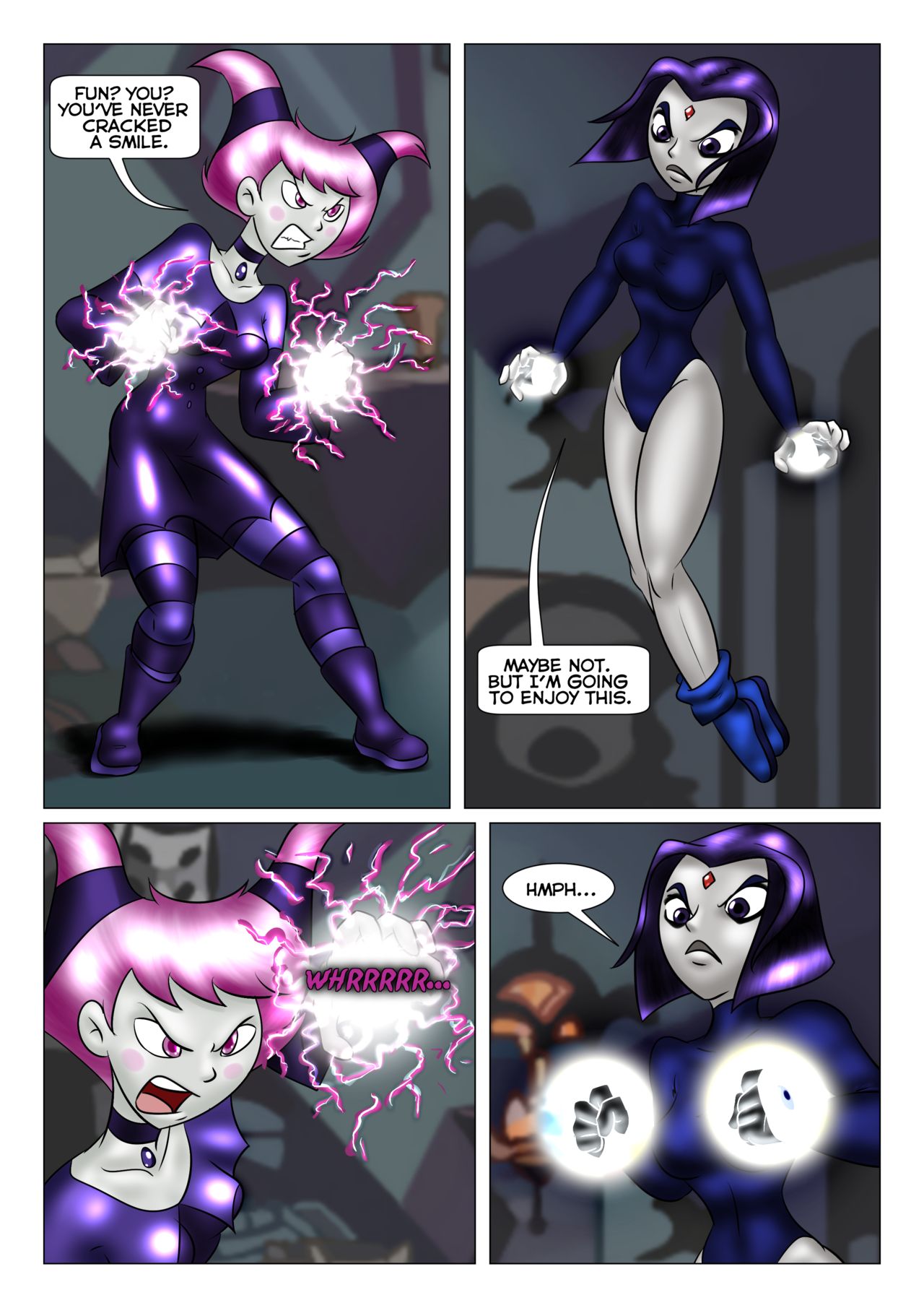 Teen Titans Lover's Quarrel 1 page 3 full