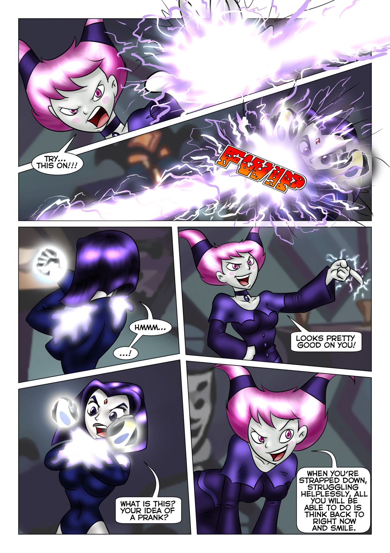 Teen Titans Lover's Quarrel 1 page 4 full
