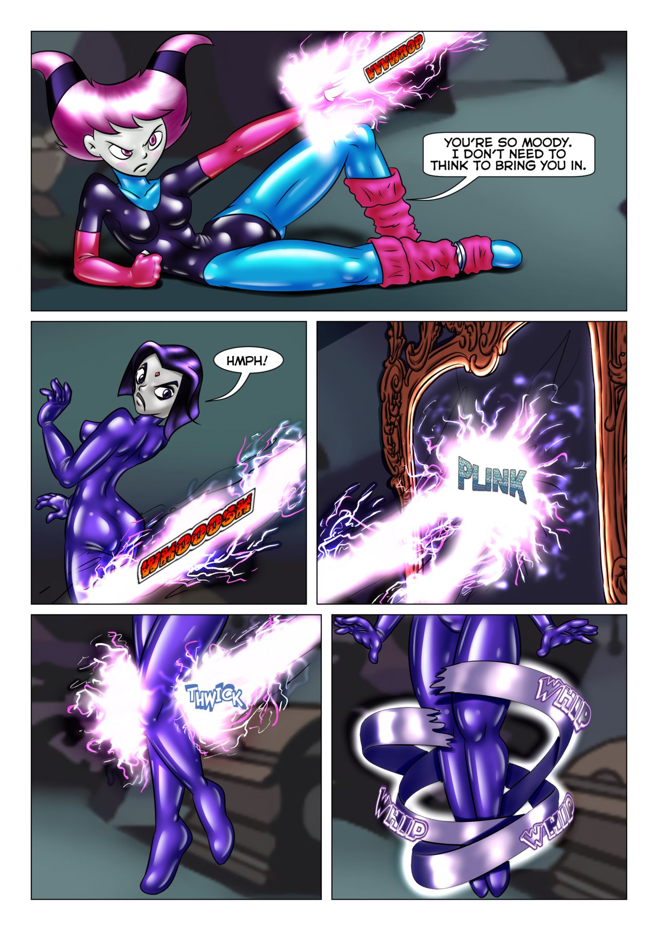 Teen Titans Lover's Quarrel 1 page 9 full