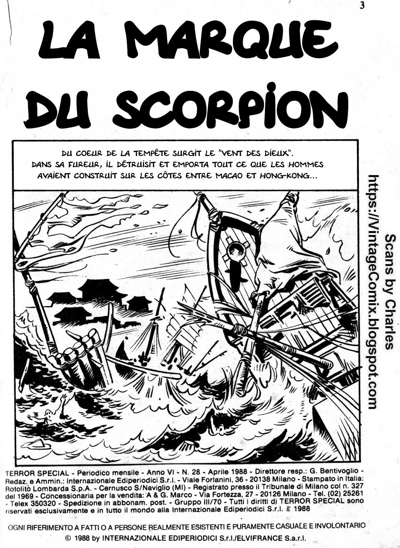 Terror Special 28  - La marque du scorpion page 3 full