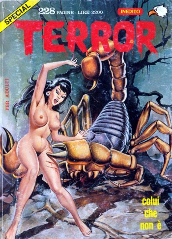 Terror Special 28  - La marque du scorpion cover