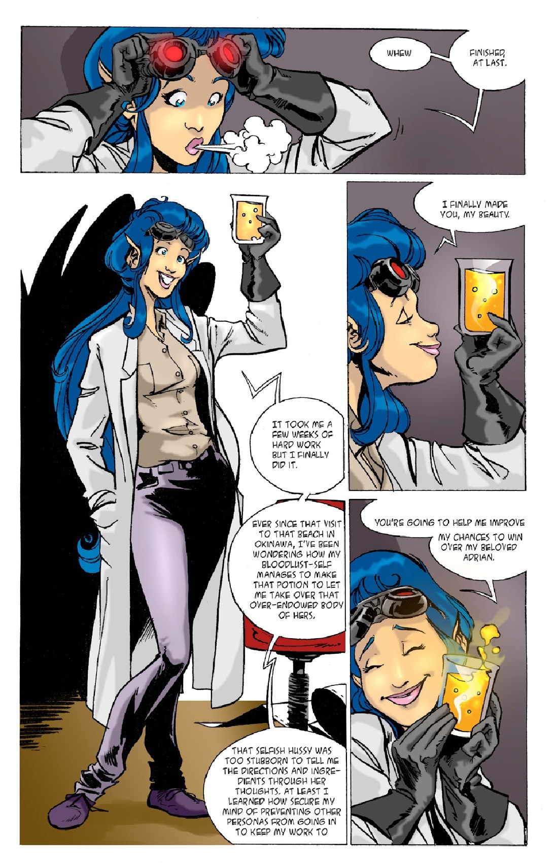 BotComics - Amazon Lisa page 4 full