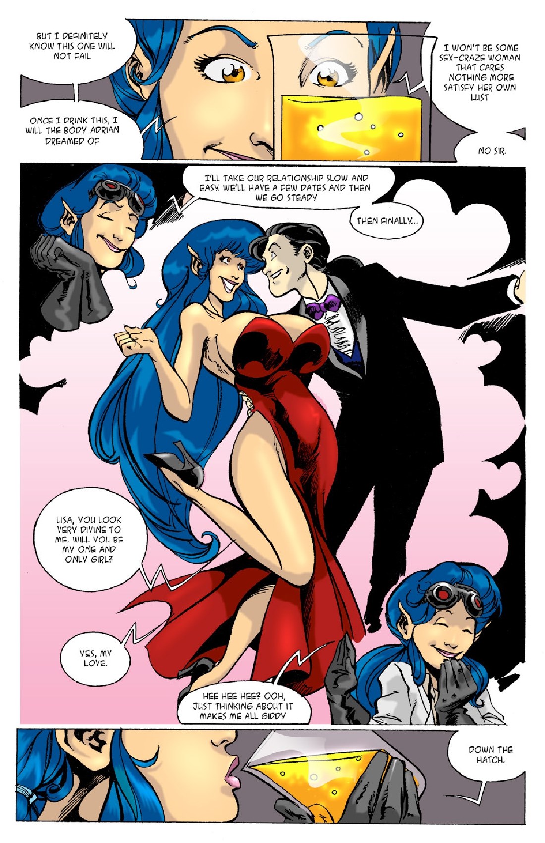 BotComics - Amazon Lisa page 6 full