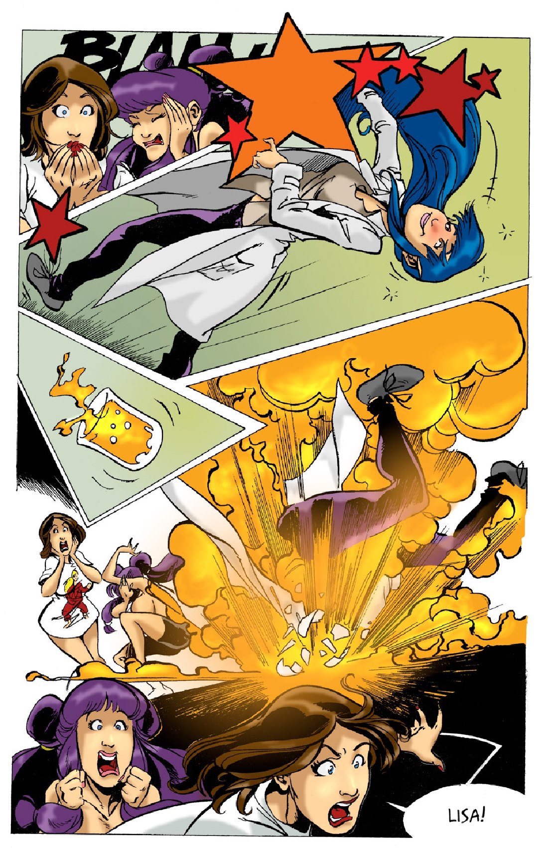 BotComics - Amazon Lisa page 9 full