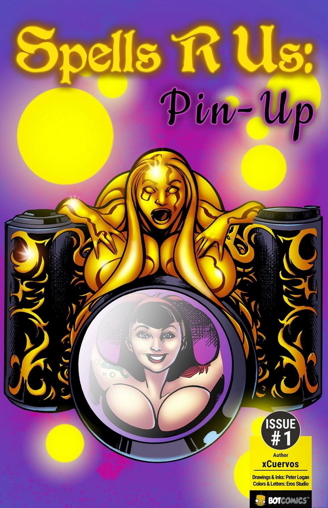 BotComics - Spells R Us - Pin-Up page 1 full