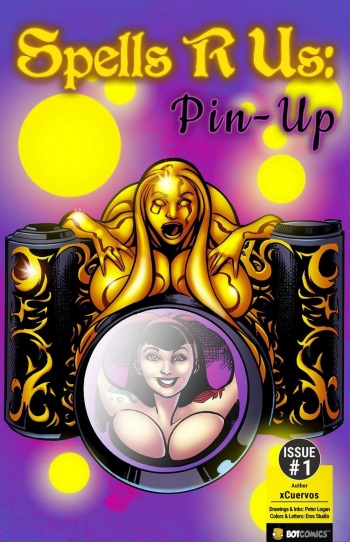BotComics - Spells R Us - Pin-Up cover