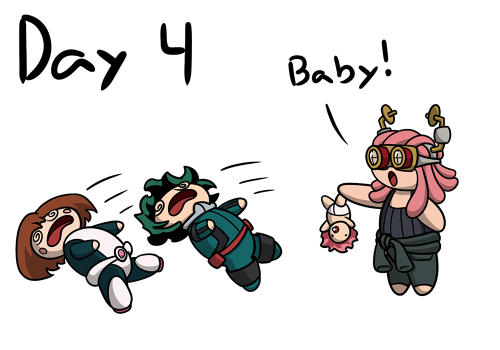 Mei Hatsume, Workshop Visit -day 1, 2, 3 &amp; "4" page 4 full