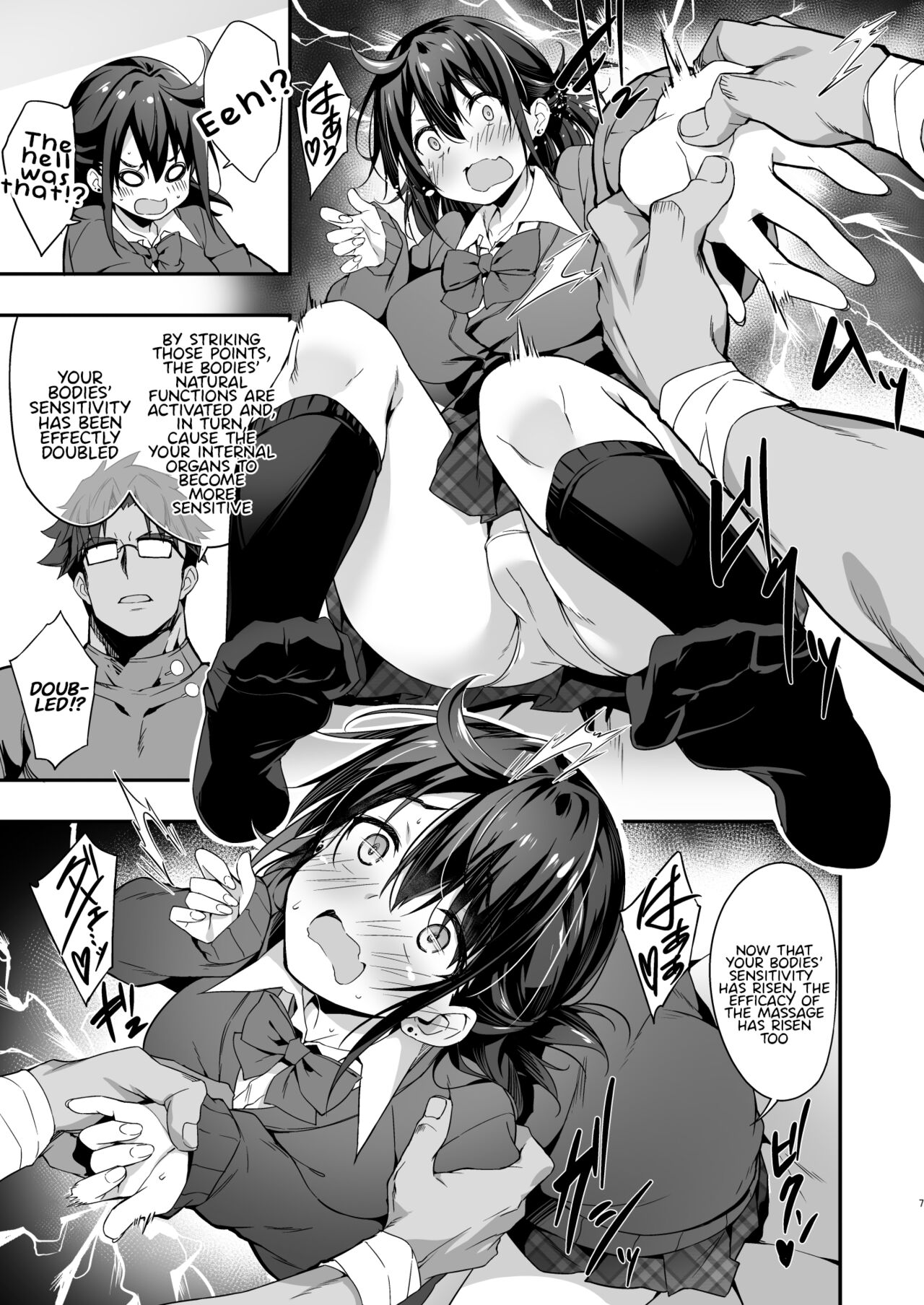 Hikou Seitai de Seikando MAX Shijutsu Sarechau JK | The JK Who Was Treated at MAX Sensitivity With The Hidden Point Manipulation Treatment page 8 full