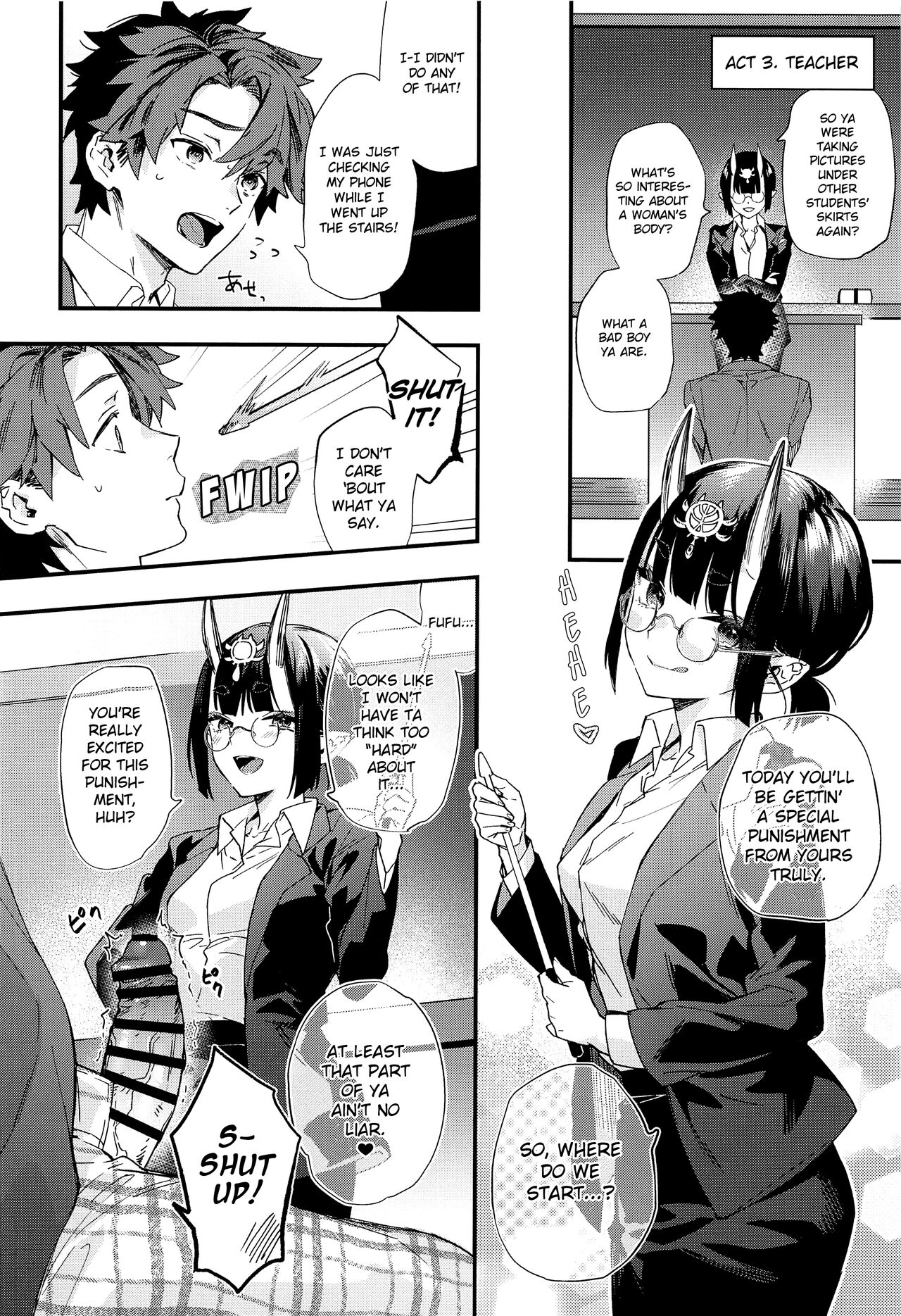 Tadaima, Benkyouchuu. page 9 full
