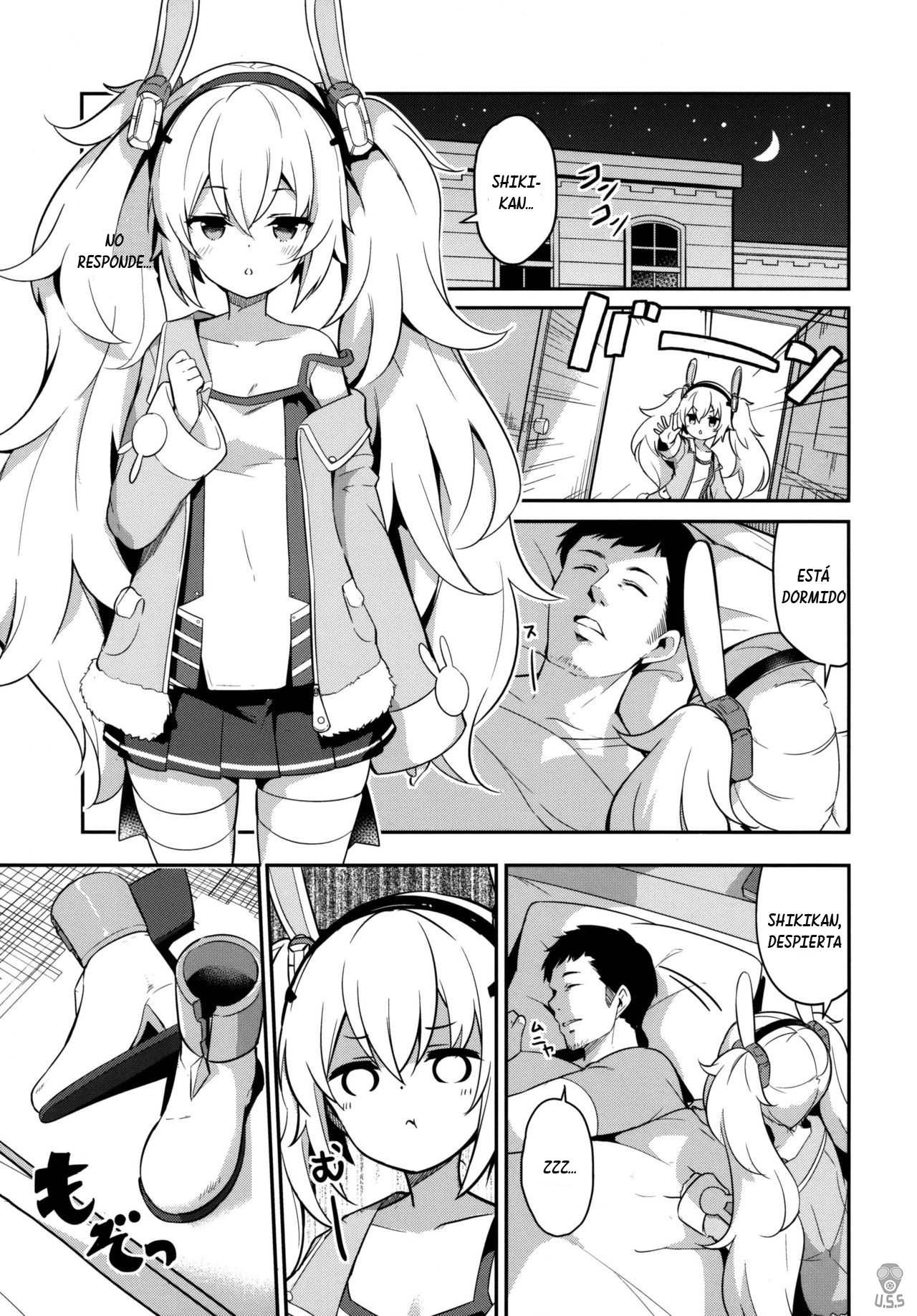 Nemurenu Laffey no Shitsukekata | Insomniac Laffey's Training Method page 4 full