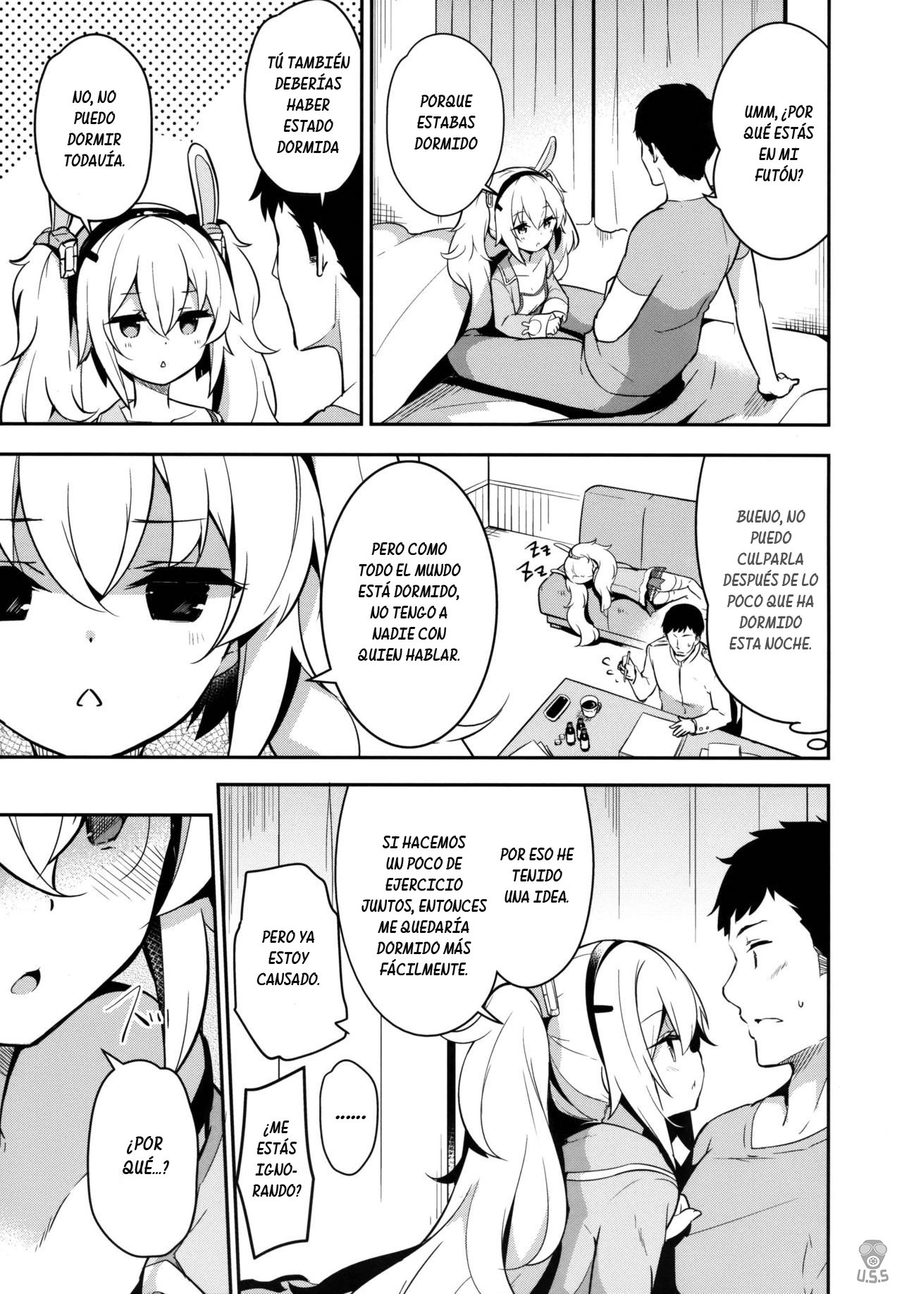 Nemurenu Laffey no Shitsukekata | Insomniac Laffey's Training Method page 6 full
