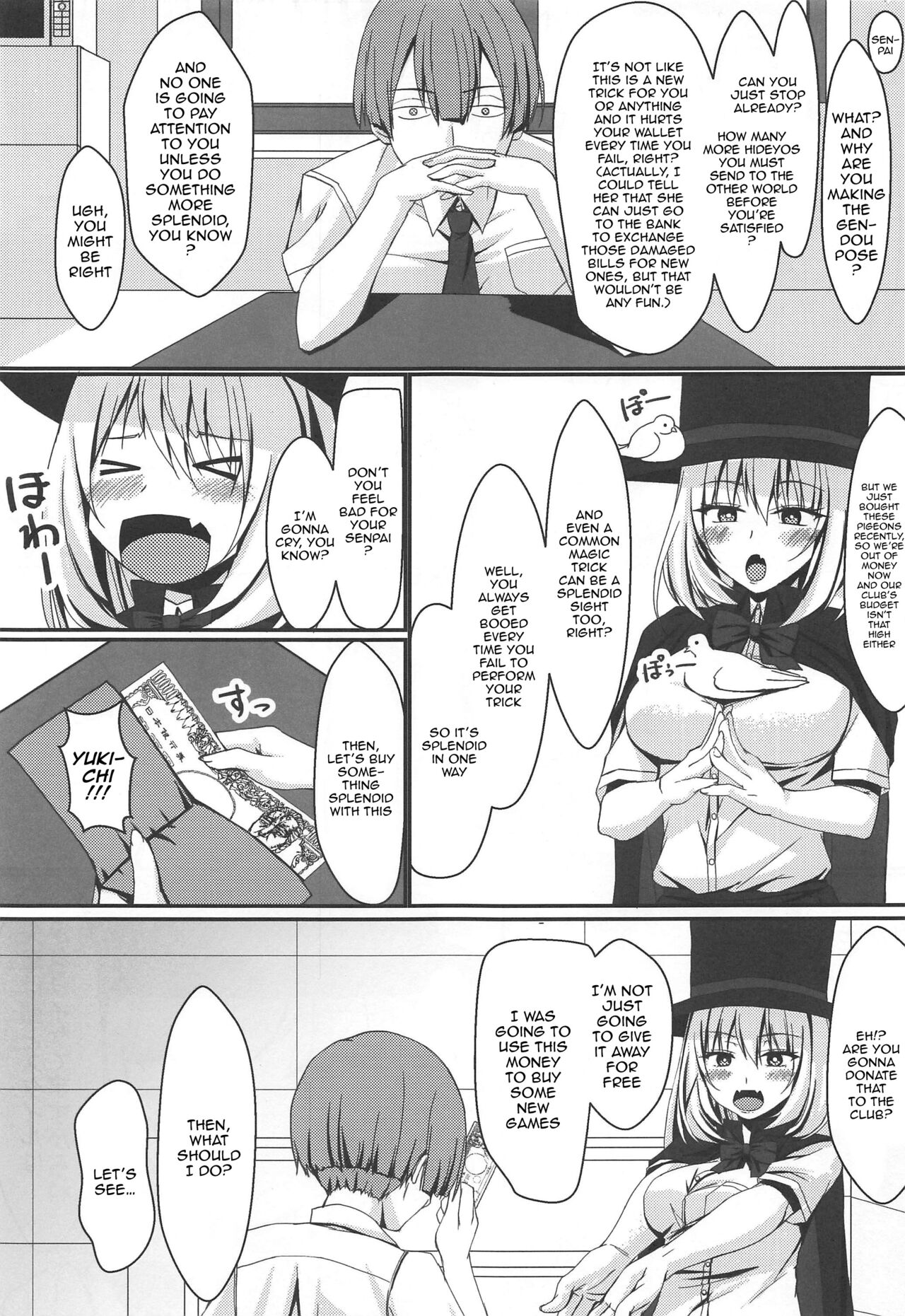 Buhi o Kasegu Senpai! | Earn That Club Money Senpai! page 4 full