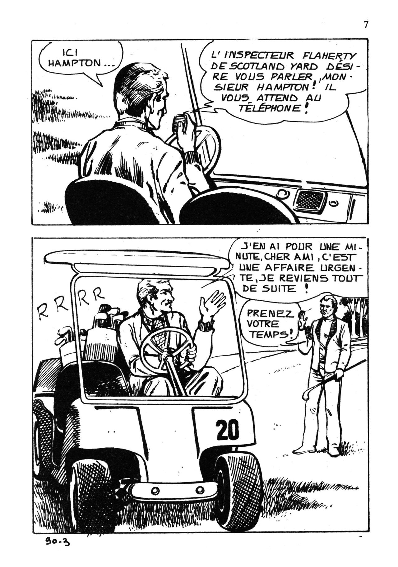 Série Bleue 076 - La tombe qui parle page 7 full