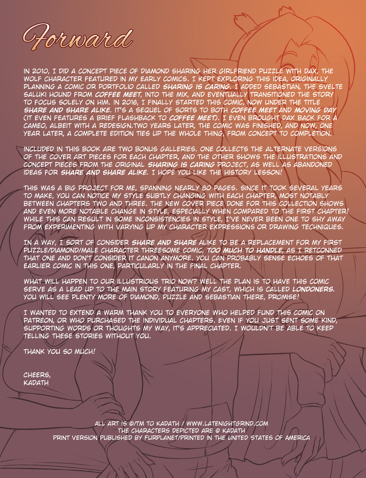 Share &amp; Share Alike: Collected Edition page 2 full