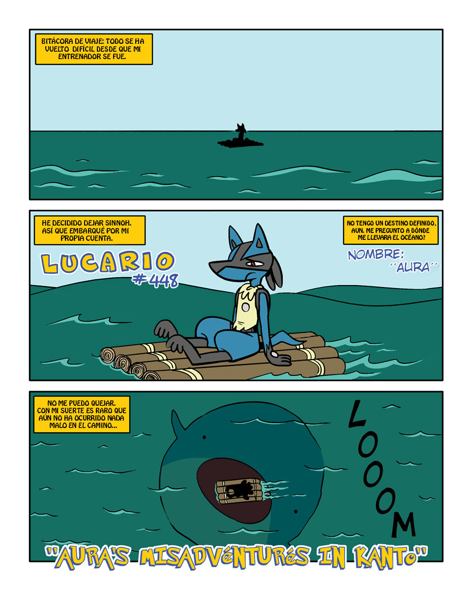 Aura's misadventures in Kanto page 1 full