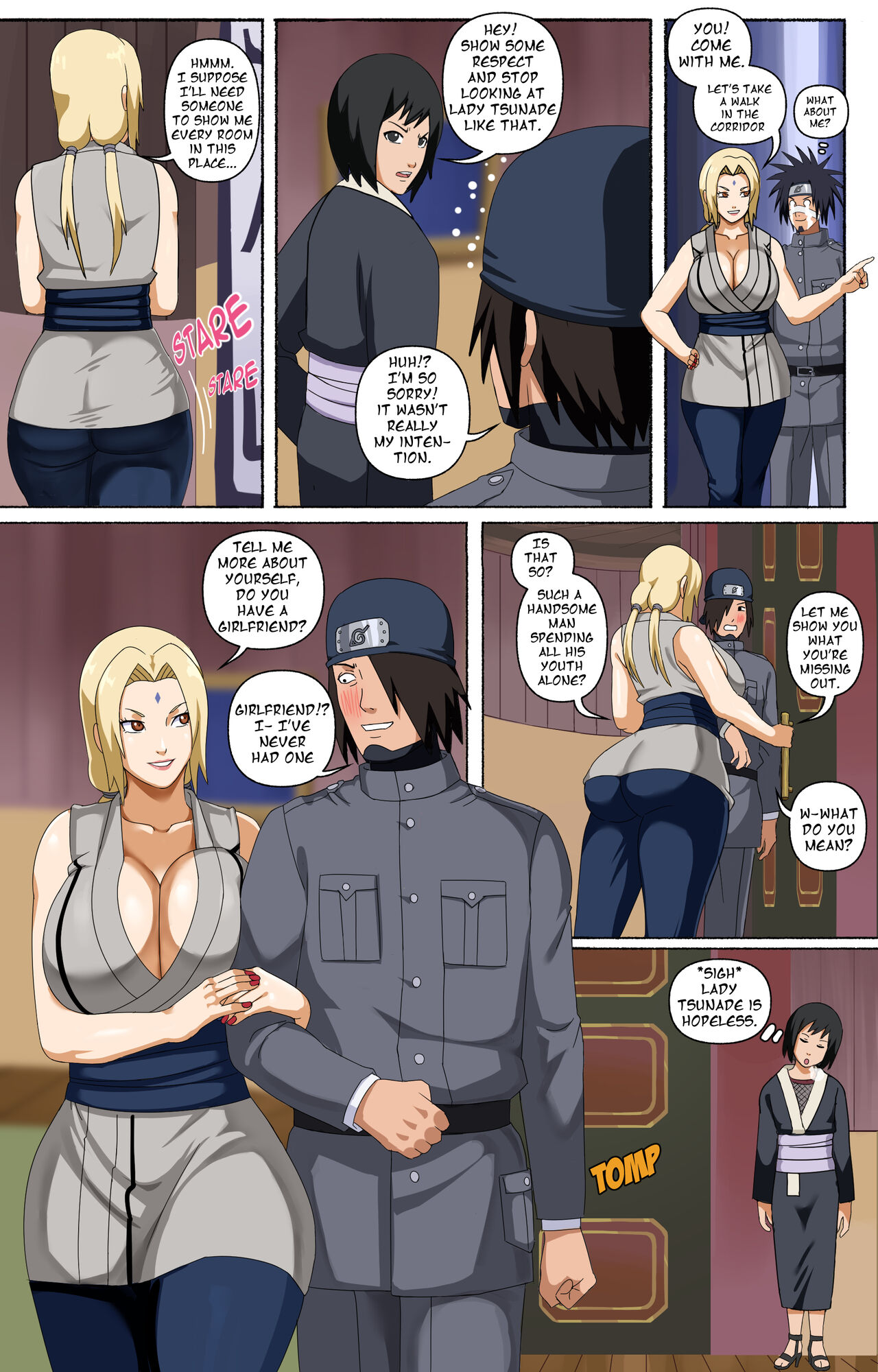 Tsunade and Her Assistants page 3 full