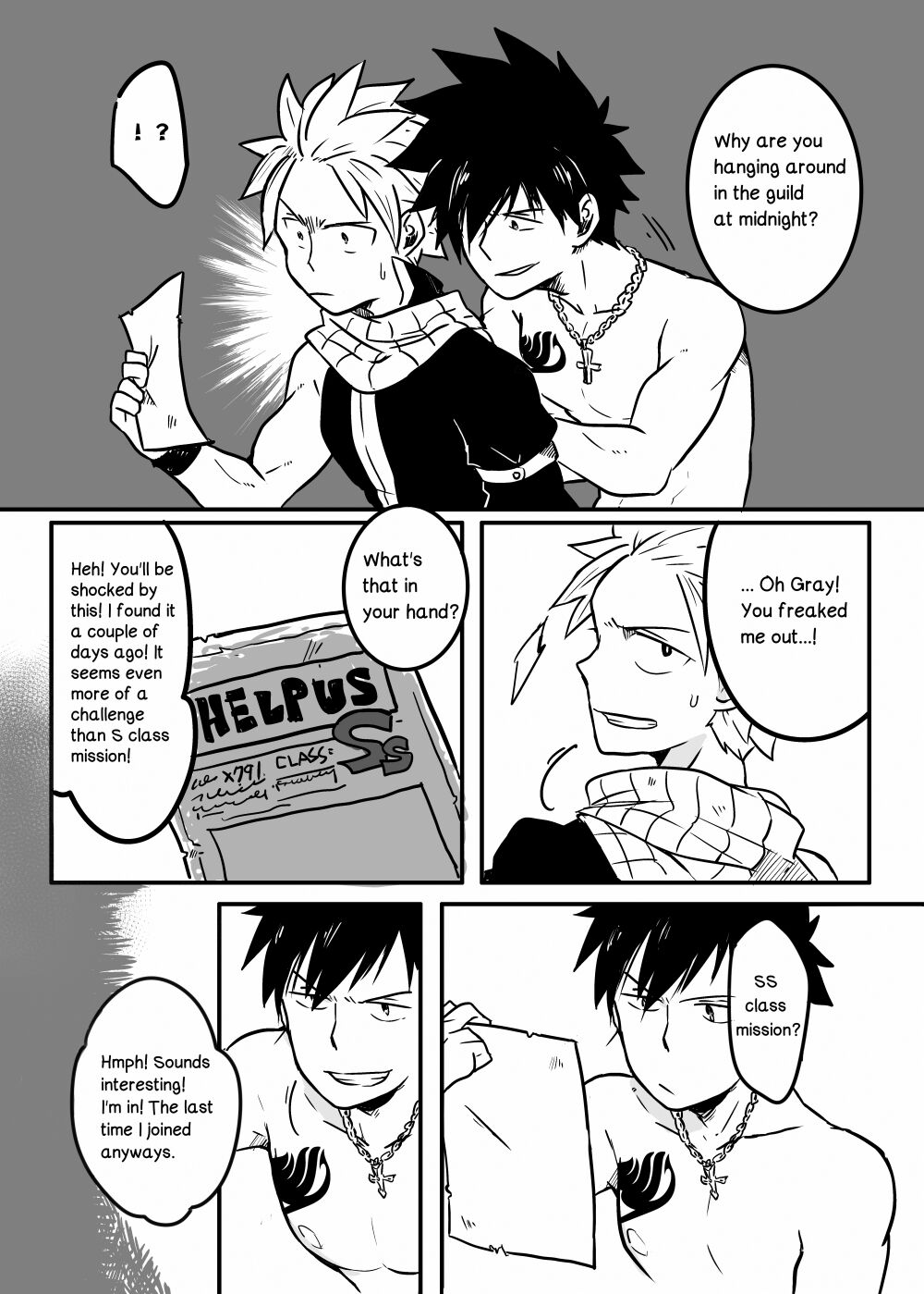 SS Rank Mission！ page 3 full