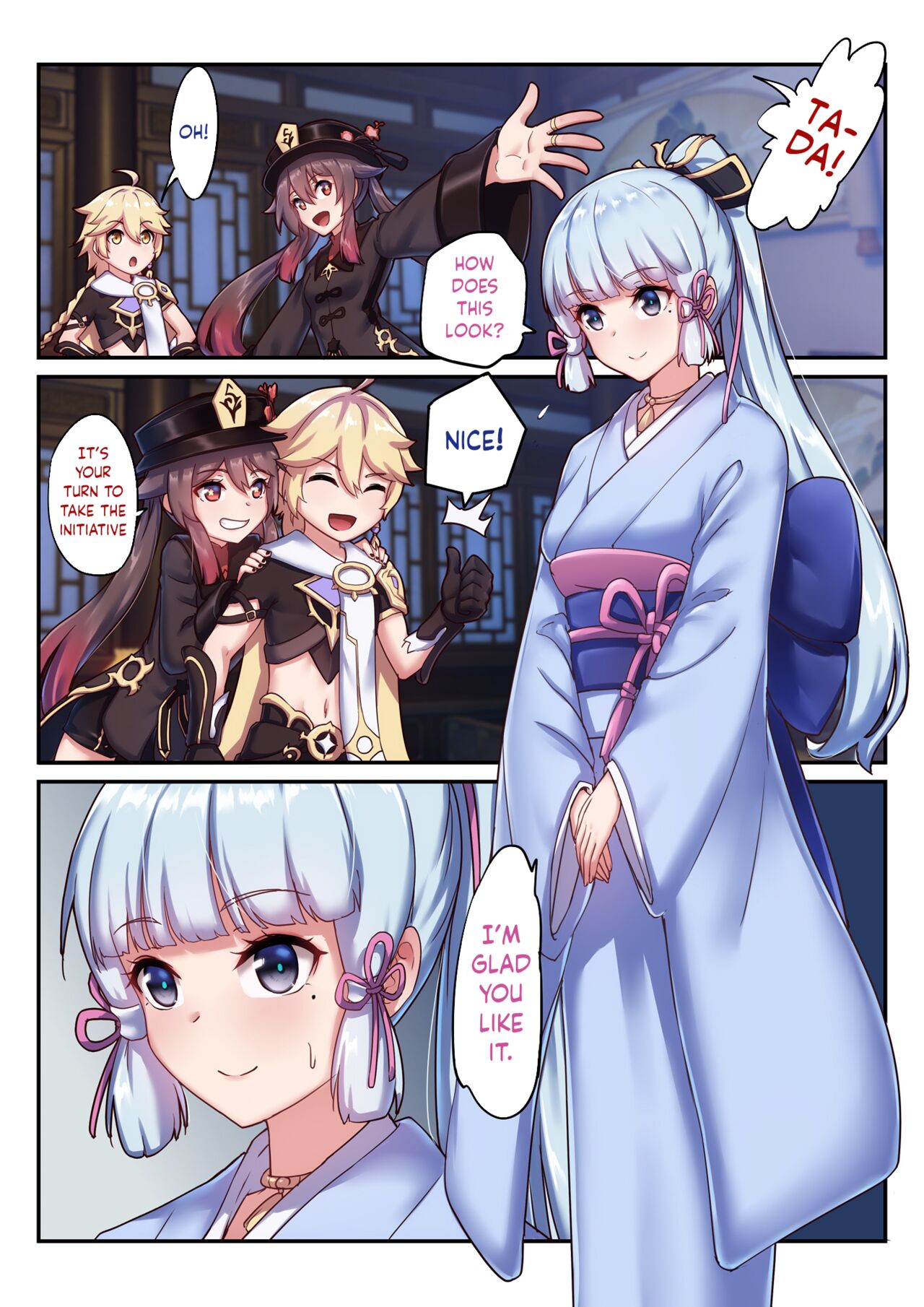 The Traveler's Wives Hu tao &amp; Kamisato Ayaka page 2 full