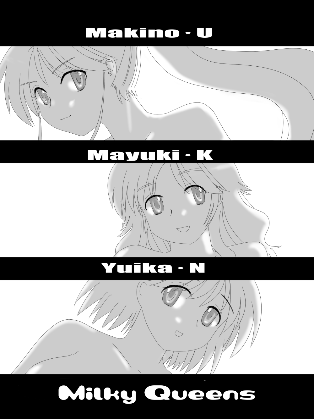 "MQ" Milky Queens PHOTO BOOK + Extras page 3 full