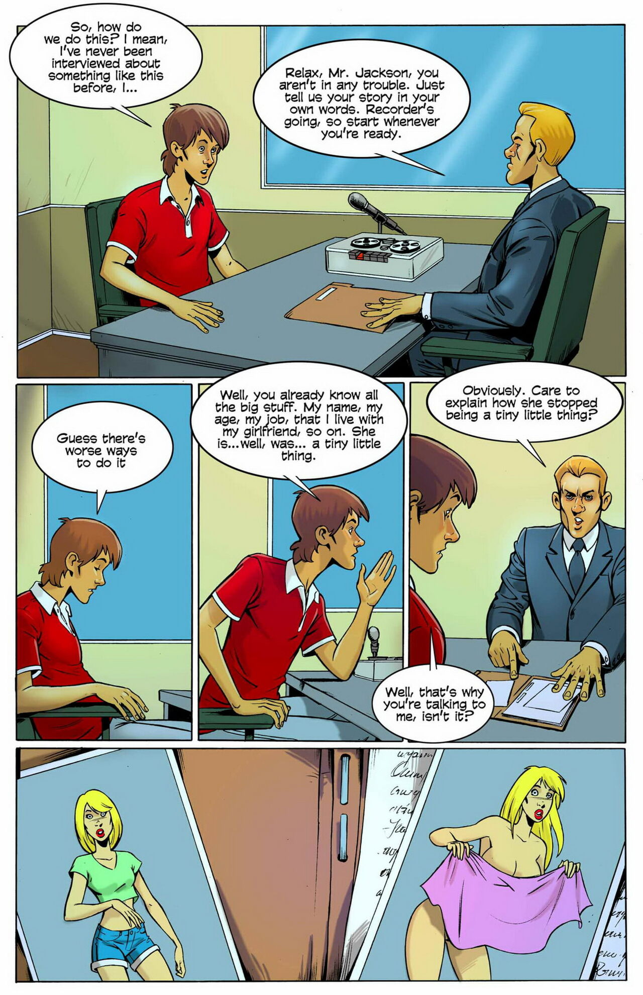 BotComics - For her pleasure page 2 full