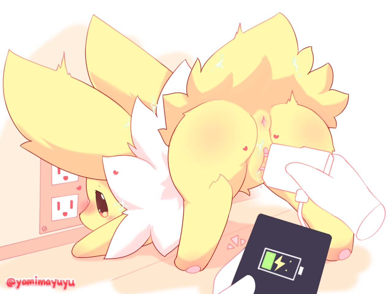 SUBSCRIBESTAR | Jolteon Phone Charger all visions page 2 full