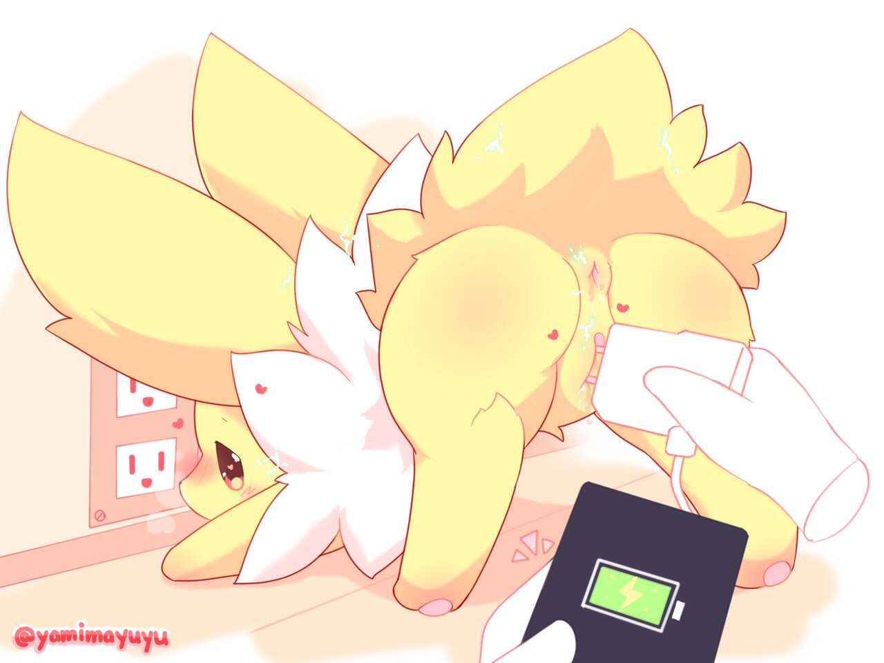 SUBSCRIBESTAR | Jolteon Phone Charger all visions page 6 full
