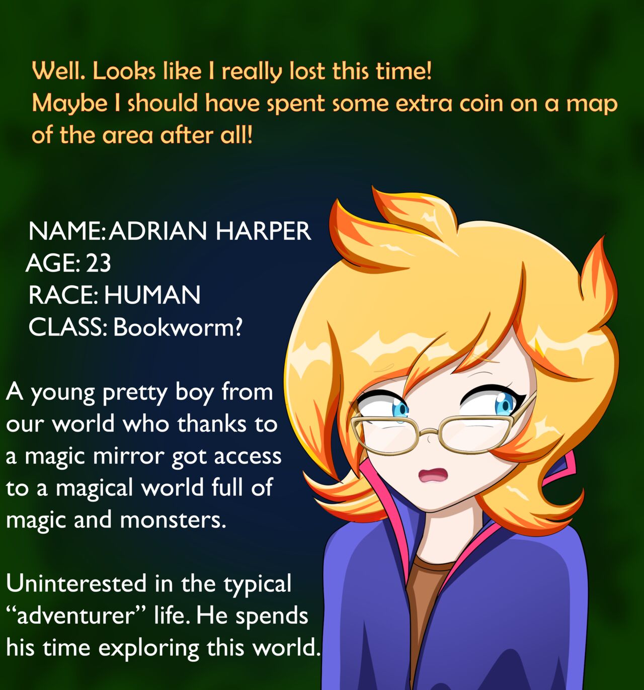 ADRIAN: FEMBOY page 1 full
