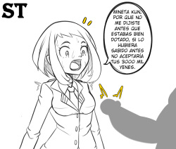 Mineta x Uraraka  español