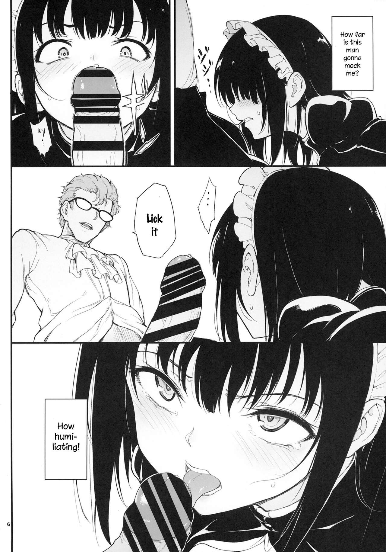 Maid Kyouiku. 2 -Botsuraku Kizoku Rurikawa Tsubaki- page 5 full