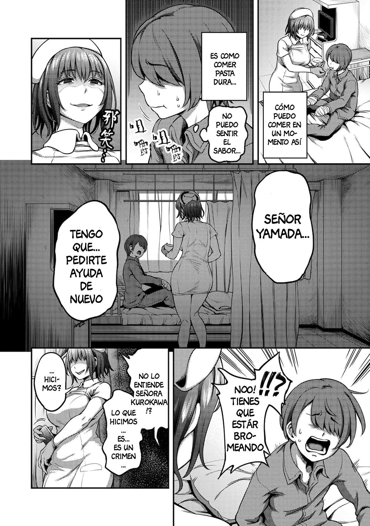 Sala de Extraccion de Semen- La vida en un Hospital donde una Enfermera maneja tus Orgasmos ⁴ page 7 full