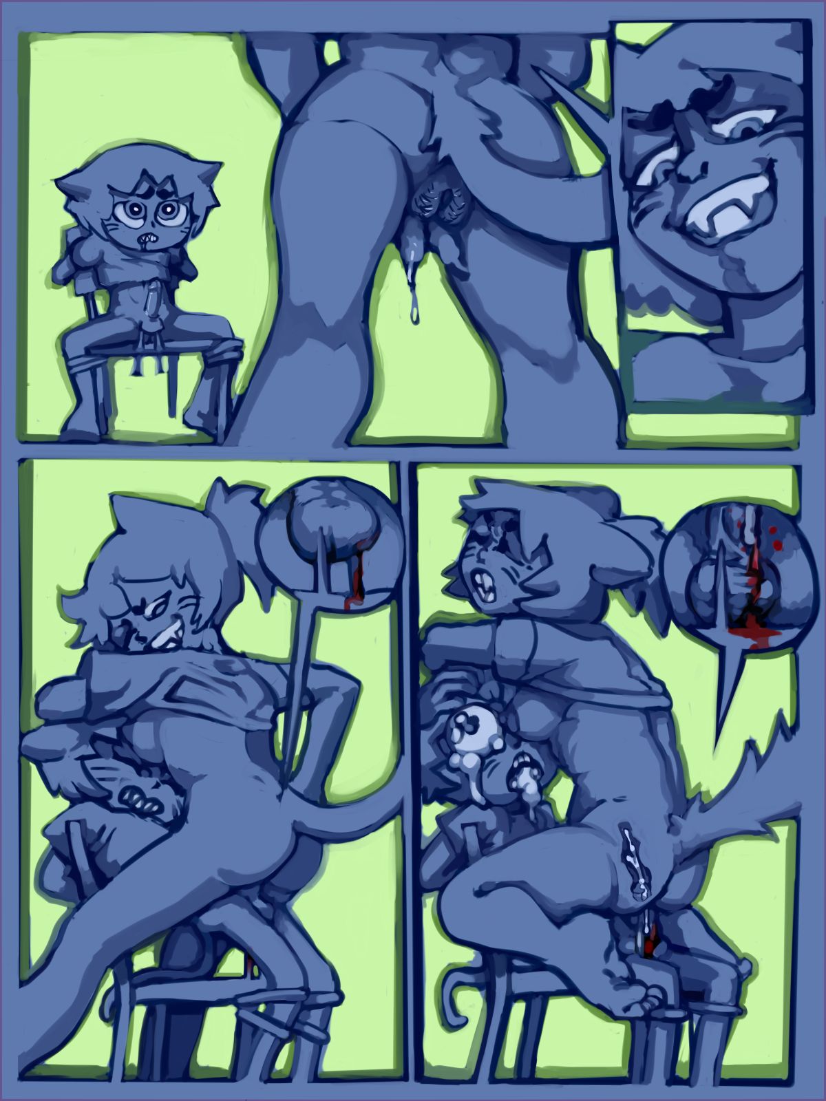 Punishing the Gummypuss page 1 full