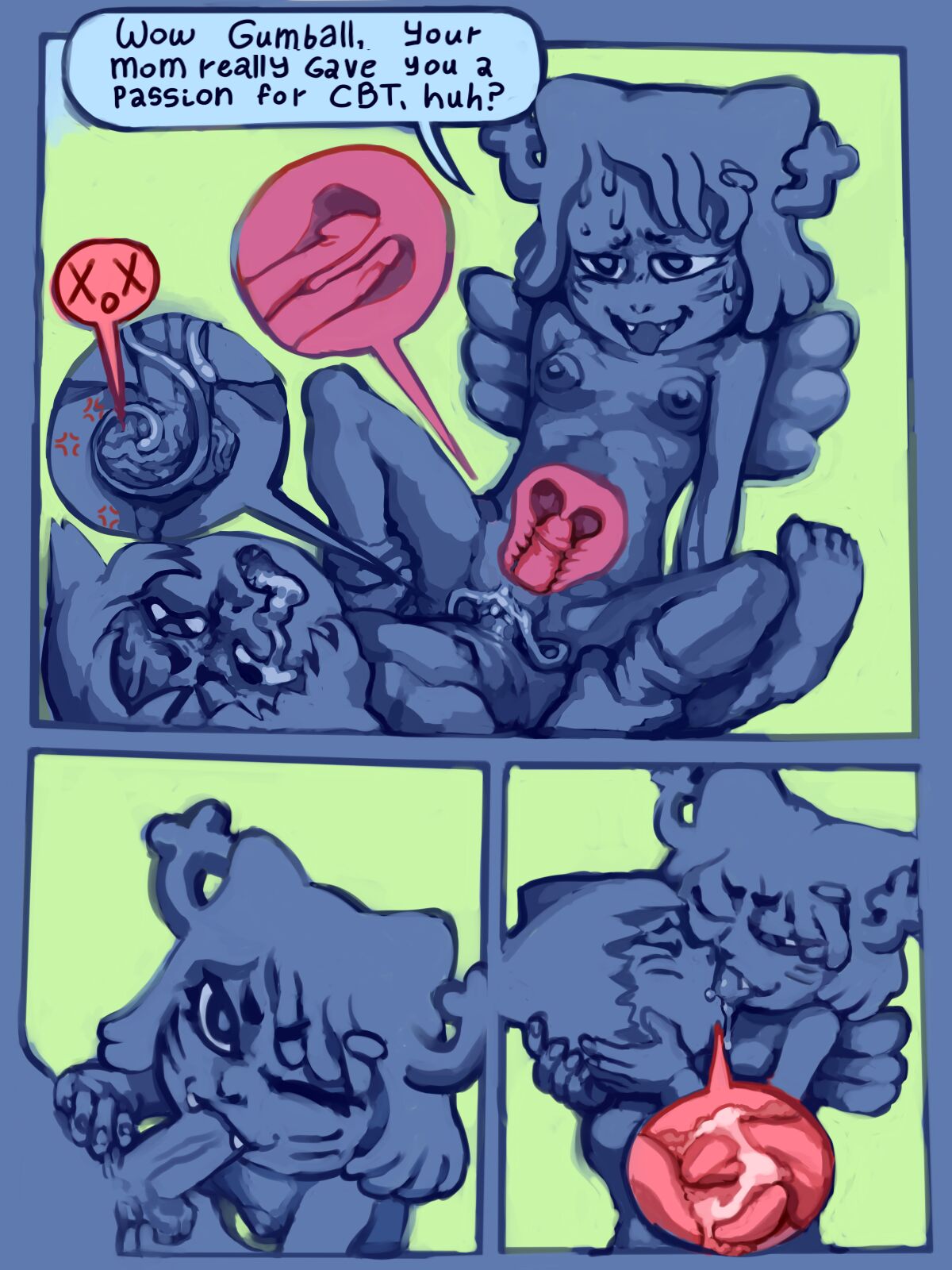 Punishing the Gummypuss page 2 full