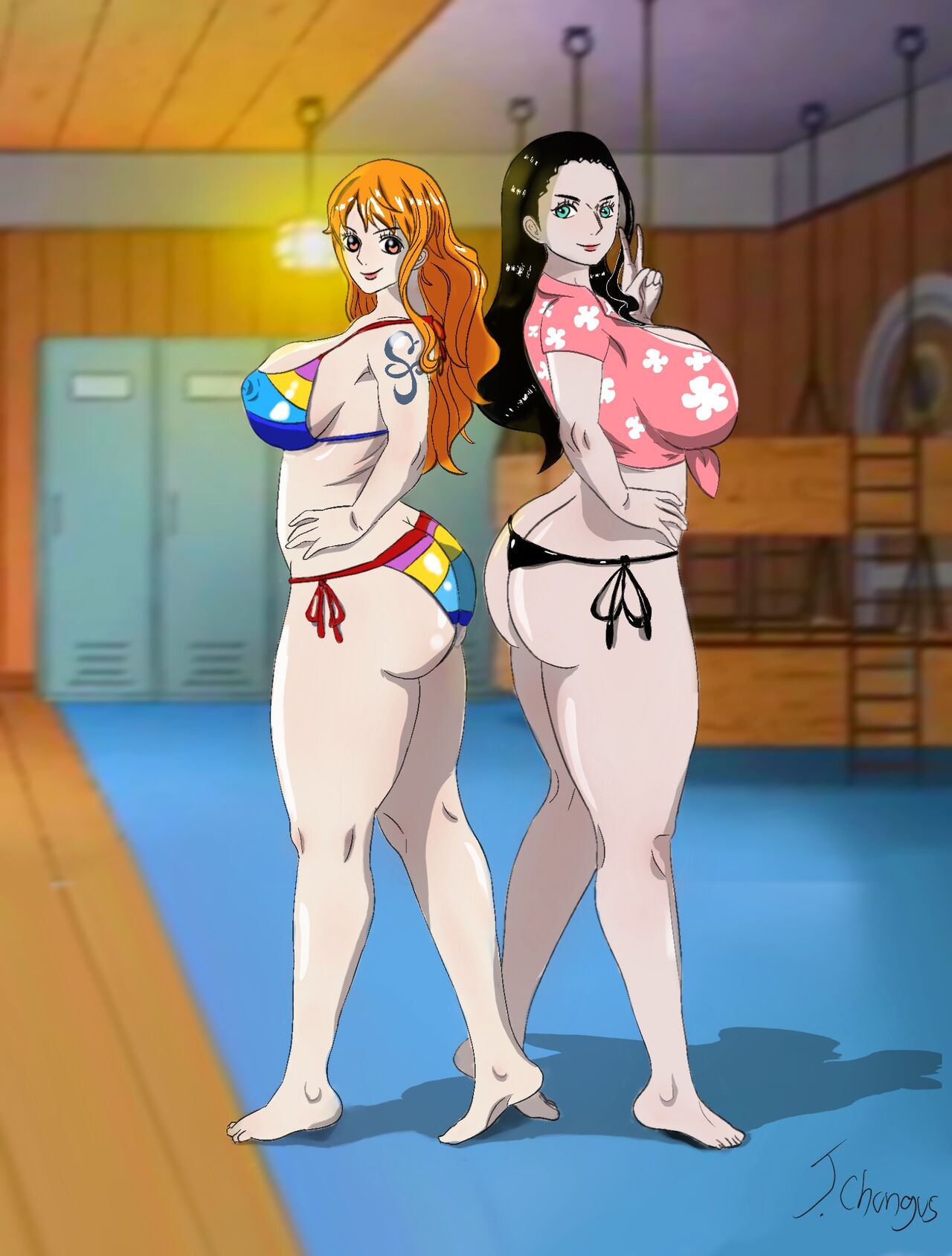 Nami and Robin page 7 full