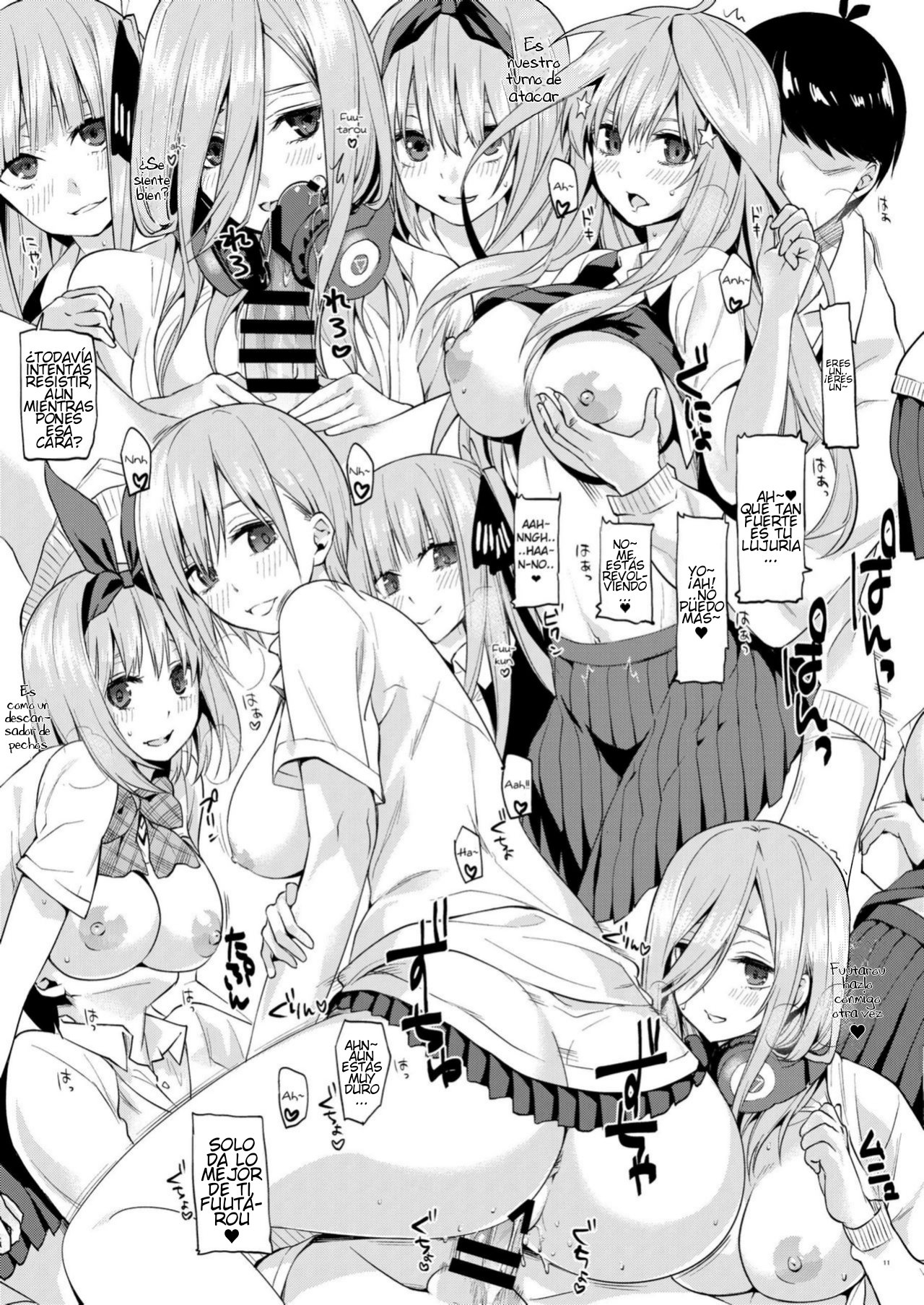 Gobun no Go -Nakano-ke Itsutsugo Harem END- | Five Fifths -Nakano Quintuplets' Harem END- page 10 full