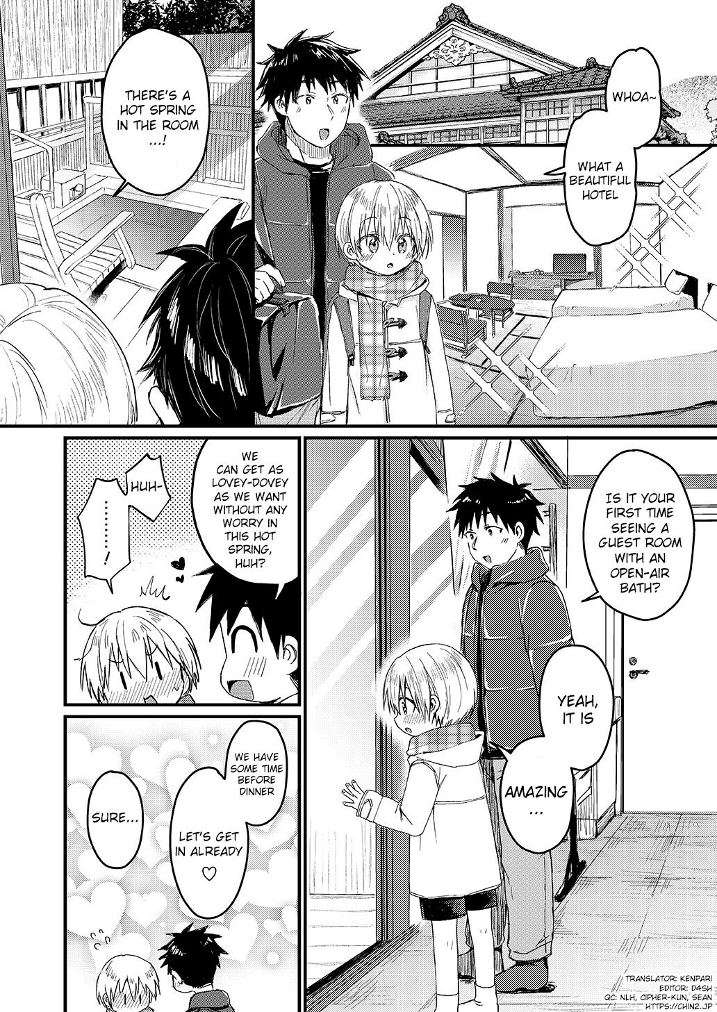 Kanata-kun to Onsen Ryokan de Icha Rabu Ecchi Suru Hon page 3 full