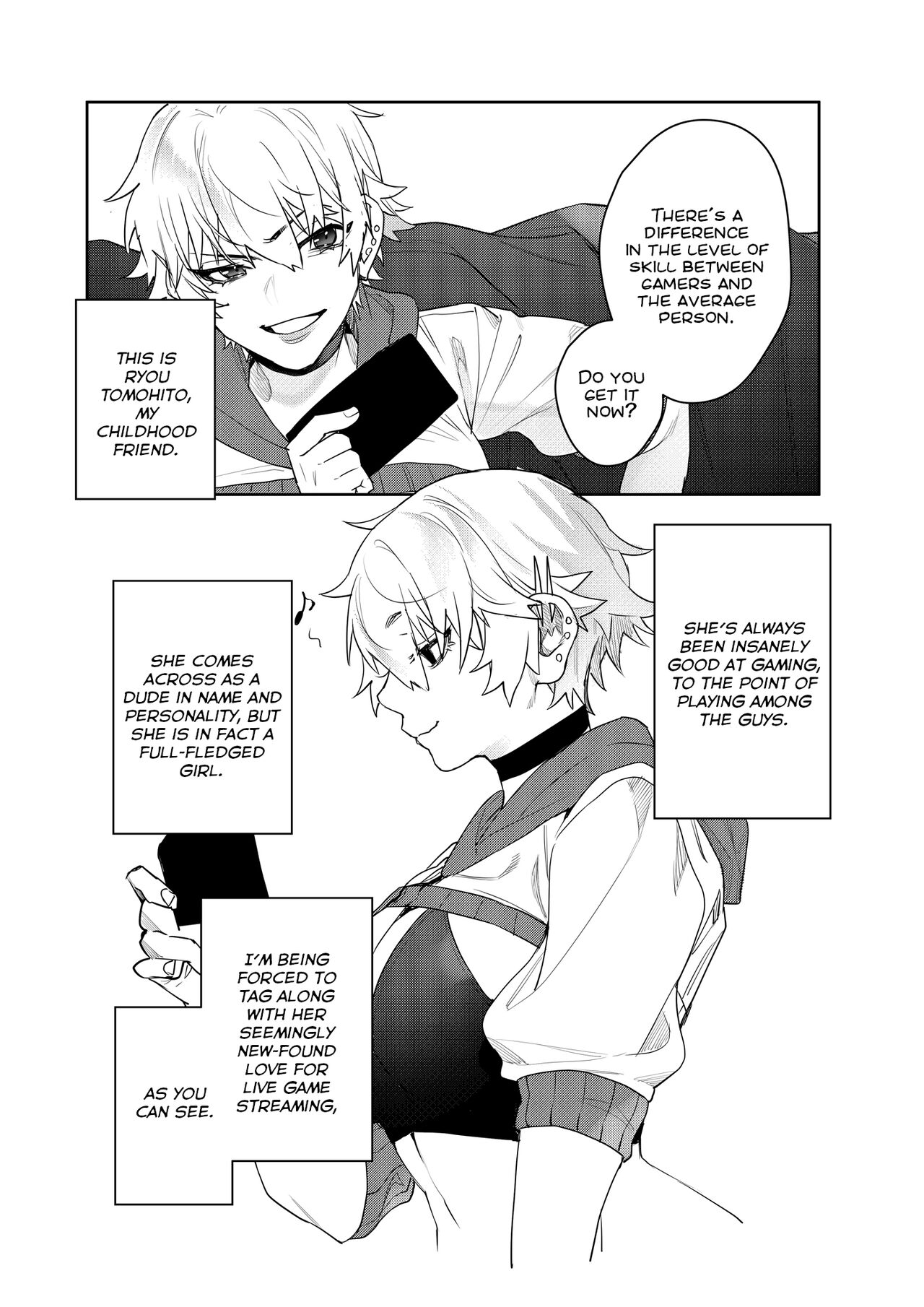 Gamer kanojo no oppai monde mita kekka… | What Happens if You Try to Fondle a Gamer Chick's Boobs... page 6 full