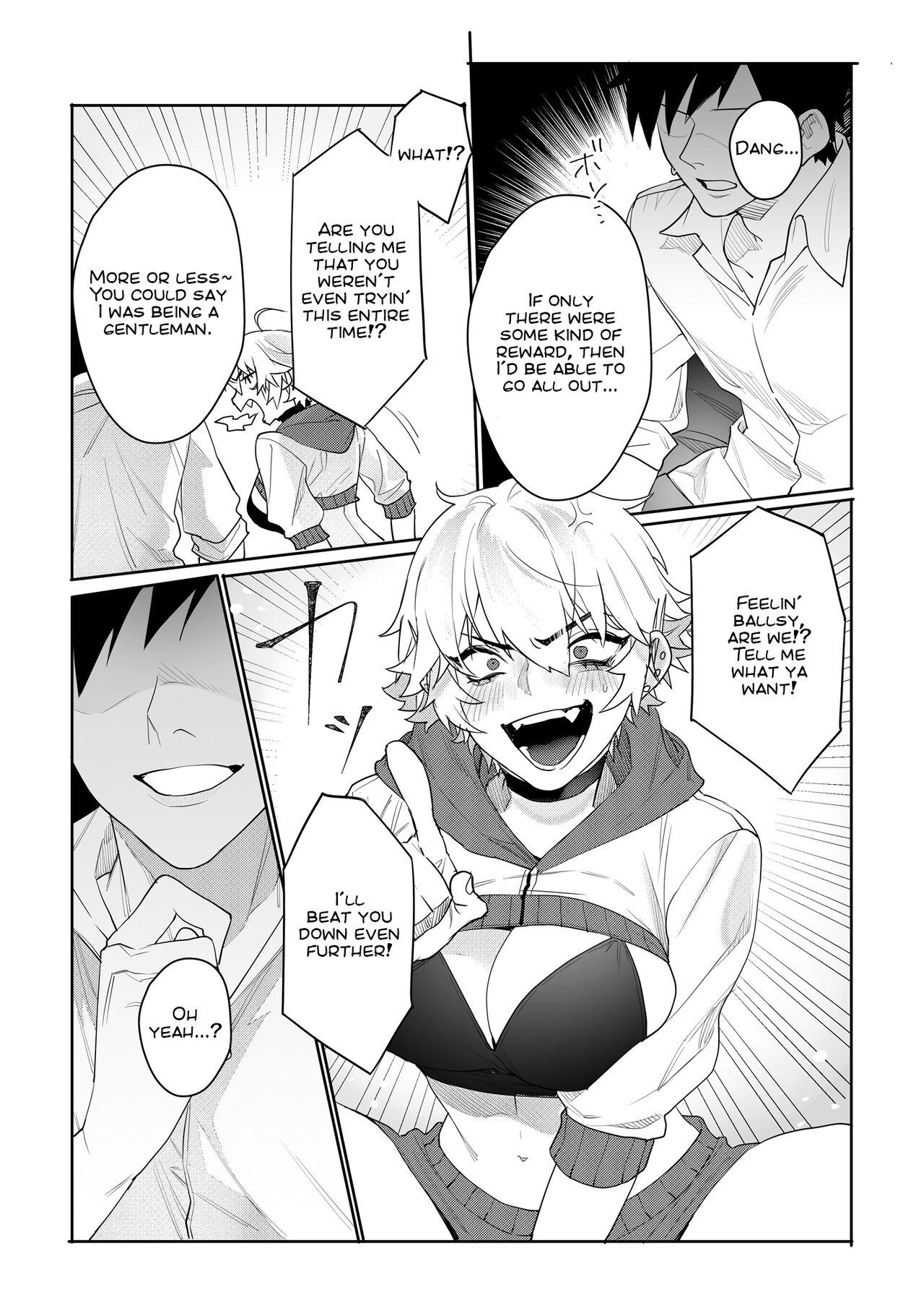 Gamer kanojo no oppai monde mita kekka… | What Happens if You Try to Fondle a Gamer Chick's Boobs... page 7 full