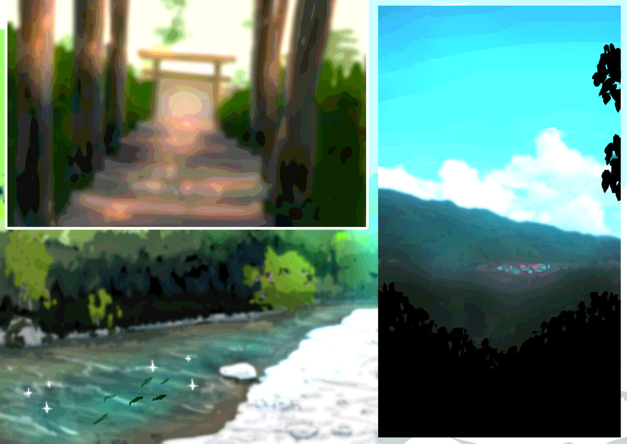 Where am I? Natsuyasu Mi ~ Fox and mysterious shrine expedition ~ page 2 full
