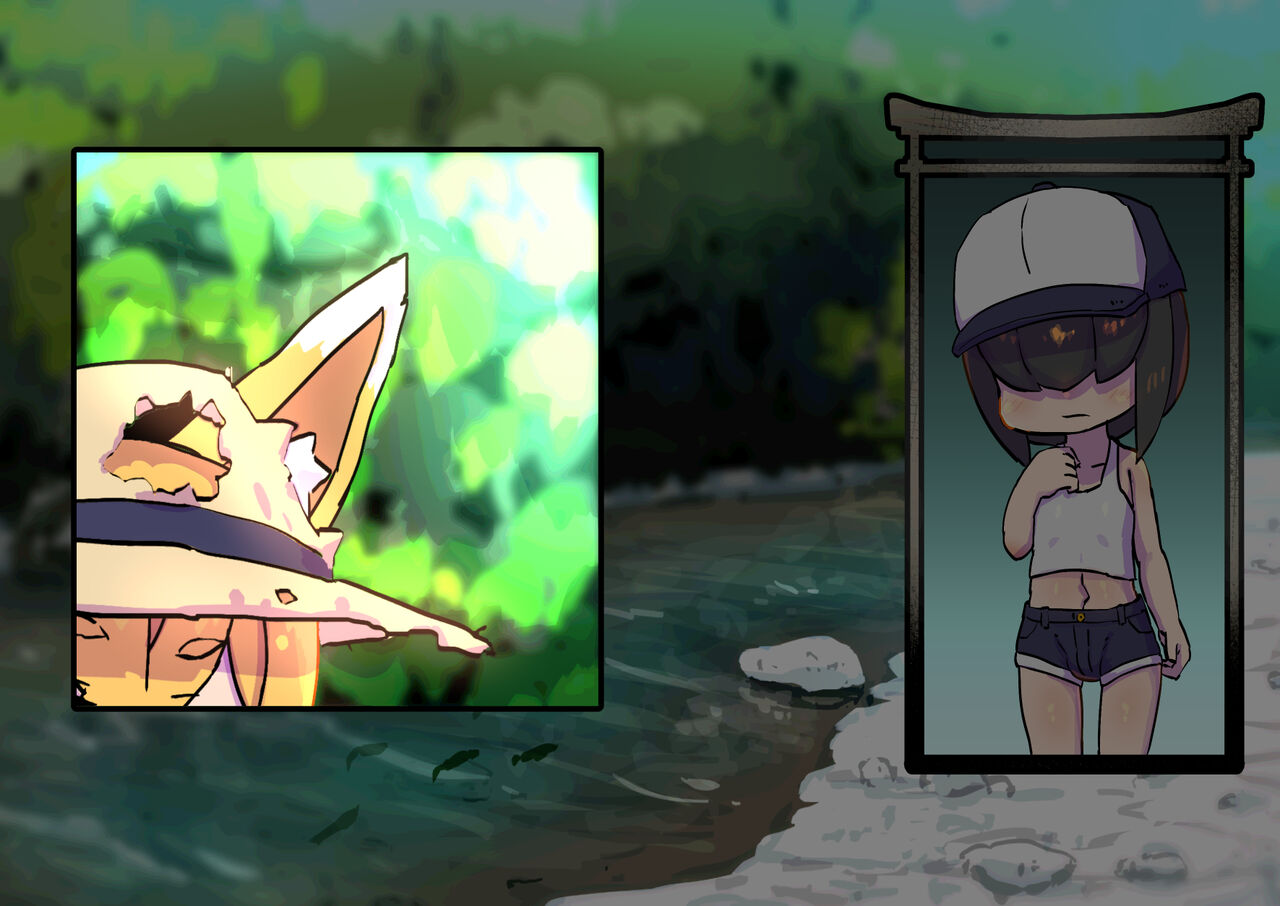 Where am I? Natsuyasu Mi ~ Fox and mysterious shrine expedition ~ page 6 full