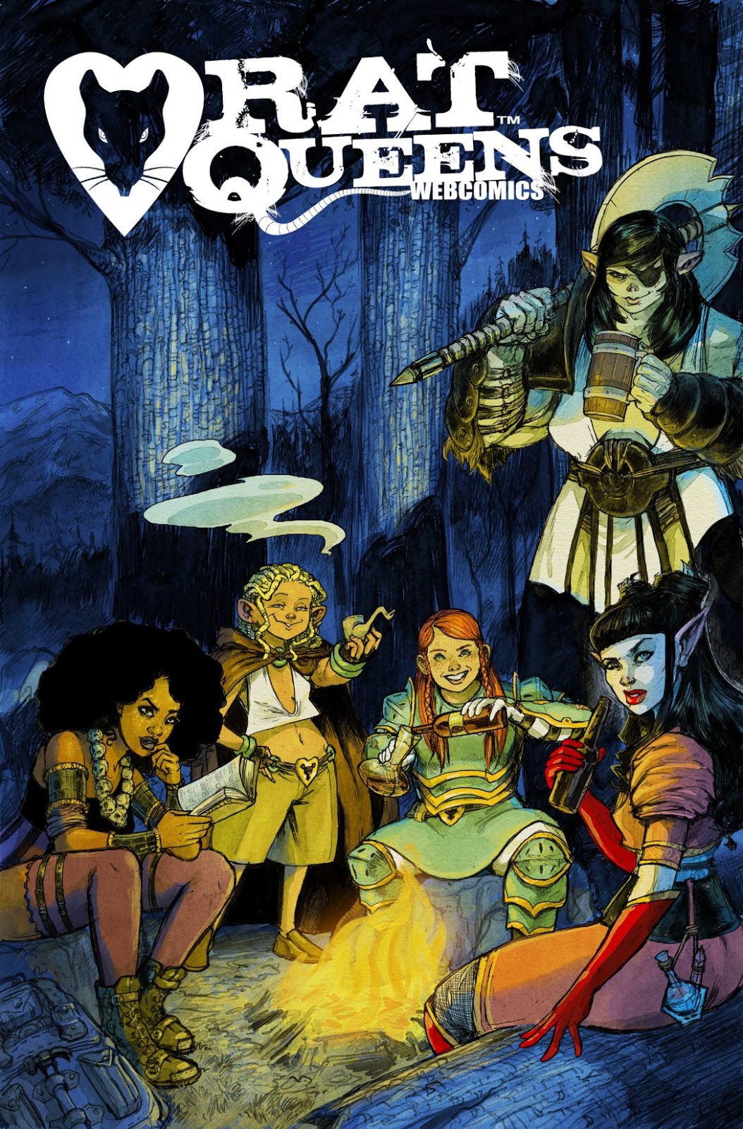 Rat Queens Webcomics page 1 full