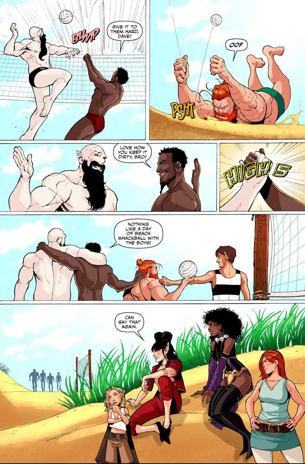 Rat Queens Webcomics page 4 full