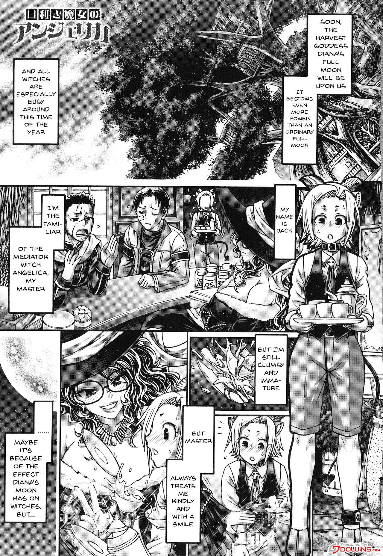 Kuchikiki Majo no Angelika | Mediator Witch ANGELIKA Ch. 1-7 page 8 full