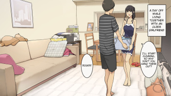 Zettai Okoranai Toshiue Kanojo ni Ichinichijuu Chokkai Dashi Tsuzuketemiru Hanashi cover